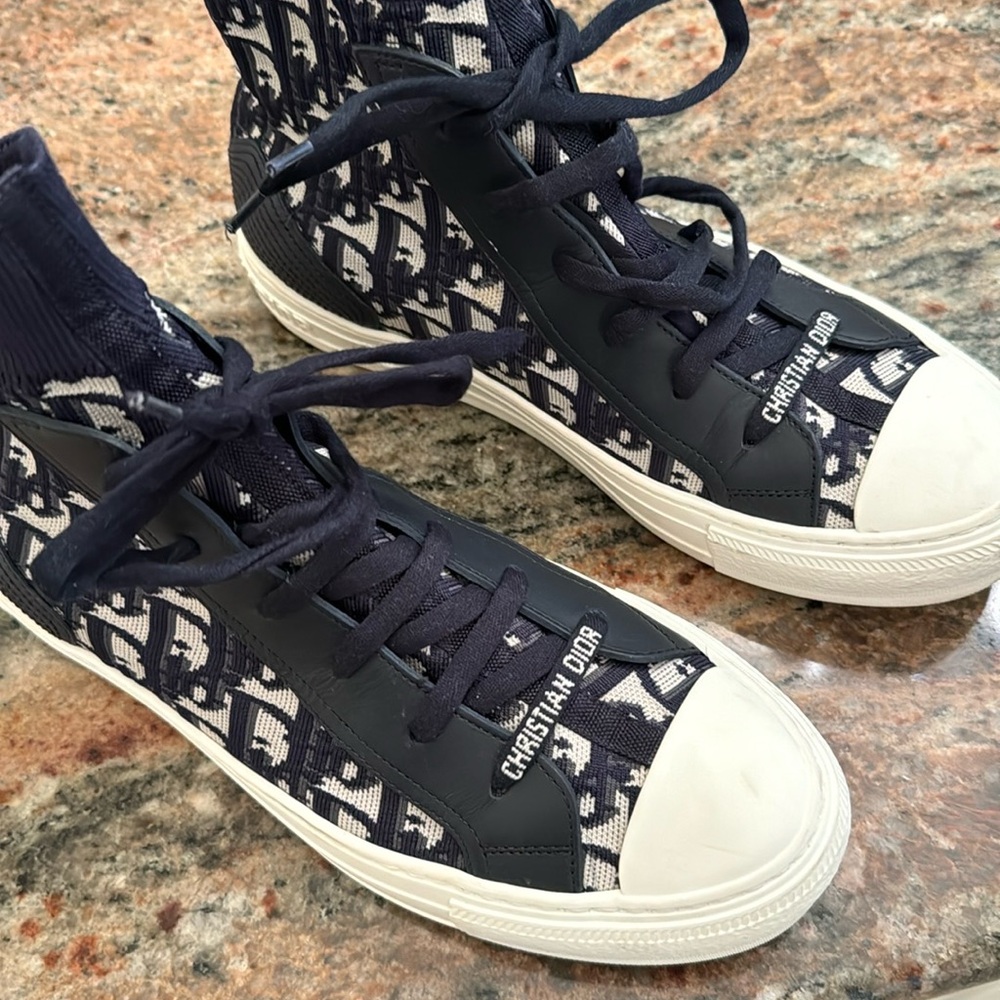 Dior sneakers use two times like new size 10 - Picture 5 of 7